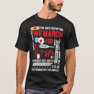 Camiseta Marchamos Por Enfermeras Millones De Enfermeras Ma