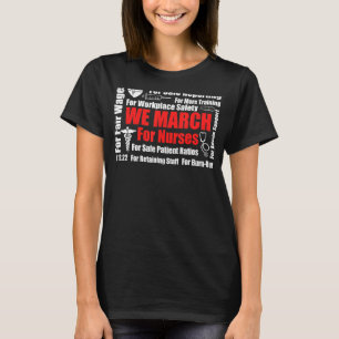Camiseta Marchamos Por Enfermeras Millones De Enfermeras Ma