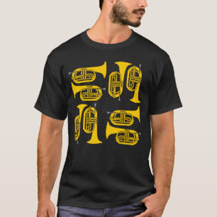 Camiseta Marchando Baritone Crosshatch