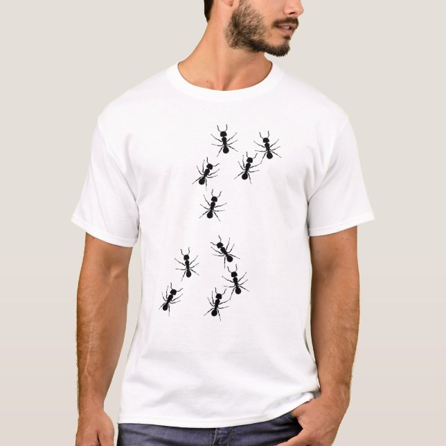 Camiseta Marchando hormigas (Anverso)