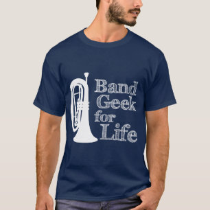 Camiseta Marchando por Baritone Band Geek