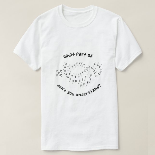 Camiseta Marching Band Funny Drill Chart Director Music Gif (Diseño del anverso)