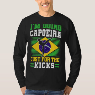 Camiseta Marcial de danza de Capoeira brasileña estoy hacie