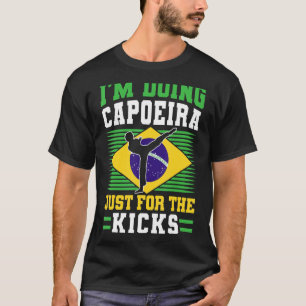 Camiseta Marcial de danza de Capoeira brasileña estoy hacie