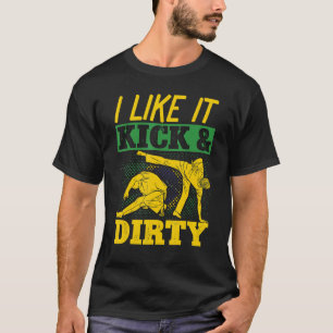 Camiseta Marcial de danza de la capoeira brasileña me gusta