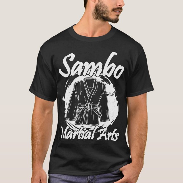 Camiseta Marcial de Rusia en lucha contra las artes marcial (Anverso)