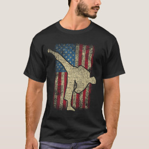 Camiseta Marcial mixto Patriótico Bandera Estadounidense Ka