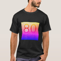 camiseta marciana del verano 80FOR