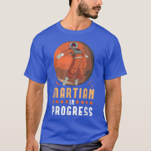 Camiseta Marciano En Curso Astronauta Espacial Ciencia Nasa