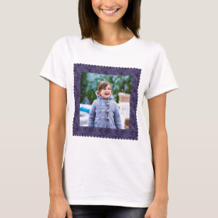 Camiseta Marco de la frontera de la foto