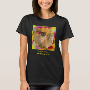 Camiseta Marco De Swirls De Color Crea Tu Propia Foto