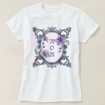 Marco floral de mamá