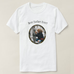 Camiseta Marco fotográfico de la familia Best Padre