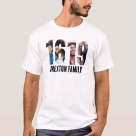 Camiseta Marco fotográfico personalizado de Black History M