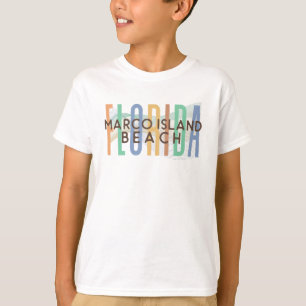 Camiseta Marco Island Beach Florida (Olas de arena)