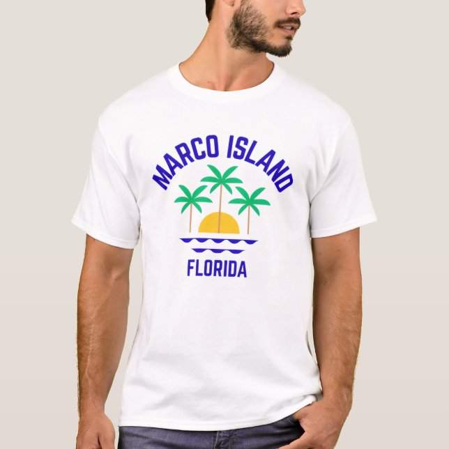 Camiseta Marco Island Florida T-shirt (Anverso)