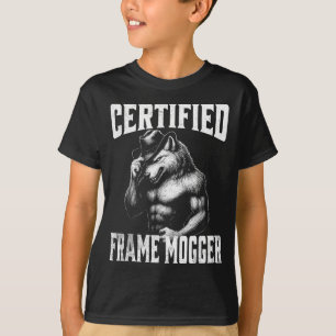 Camiseta Marco mogging - divertido estremecimiento lobo alf