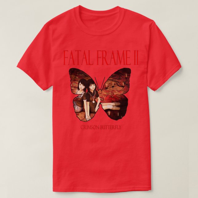 Camiseta Marco mortal 2 mariposa crimson (Diseño del anverso)