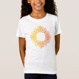 Camiseta Marco Ornamental Antiguo Borde Decorativo Elegante