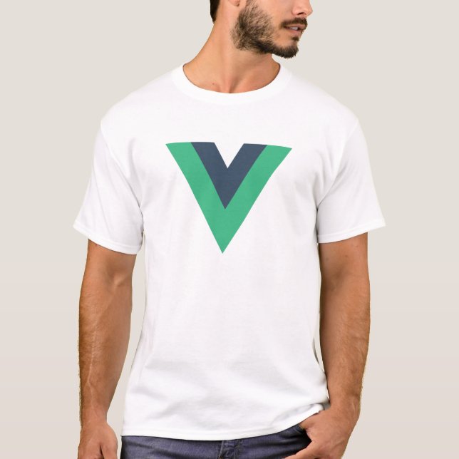 Camiseta Marco progresivo del Javascript de VueJS Vue.js (Anverso)