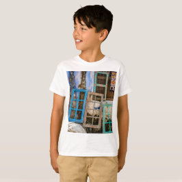 Camiseta Marcos de ventana coloridos