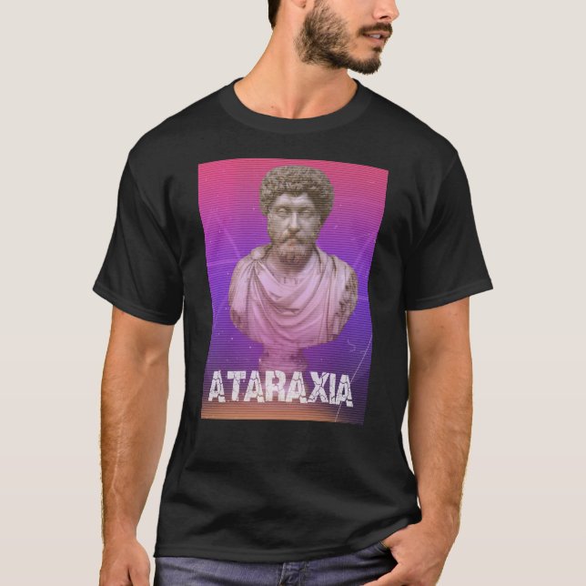 Camiseta Marcus Aurelius - Ataraxia (Anverso)