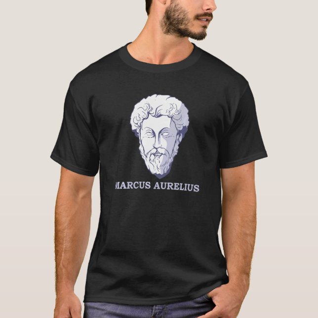 Camiseta Marcus Aurelius Marc Aurel Emperador Romano Y Phil (Anverso)