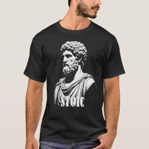 Camiseta Marcus Aurelius Stoic Wisdom T-Shirt para hombres