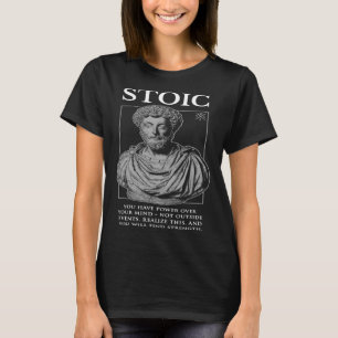 Camiseta Marcus Aurelius u201CFind Fortalu201D Stoicism Q