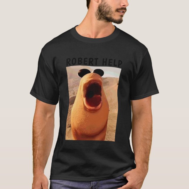 Camiseta Marcus El Gusano Meme Divertido (Anverso)