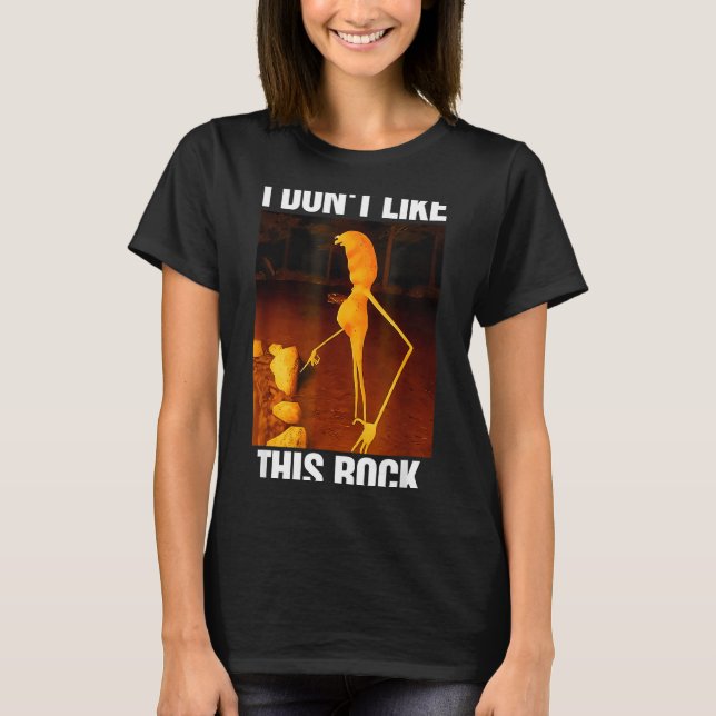 Camiseta Marcus El Gusano Meme Robert No Me Gusta Esta Roca (Anverso)