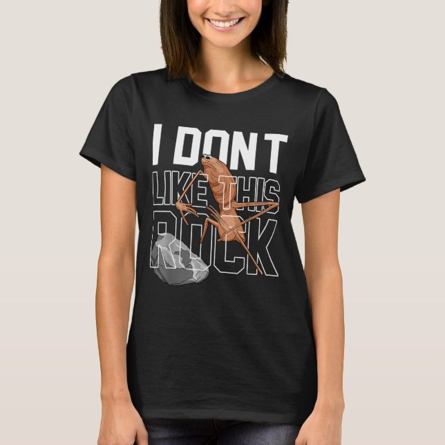 Camiseta Marcus The Worm I Don't Like This Rock Funny Meme  (Anverso)