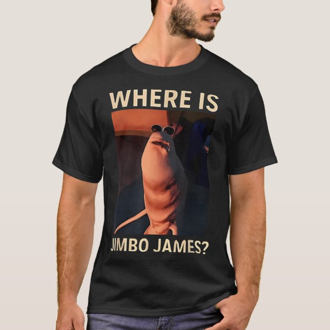 Camiseta Marcus The Worm Where Is Jimbo James Funny Meme  (Anverso)