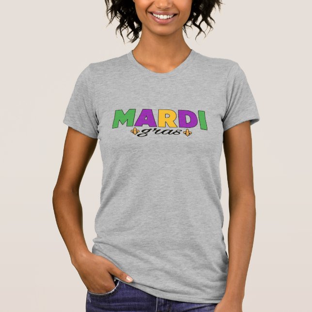 Camiseta ¡Mardi Gras! (Anverso)