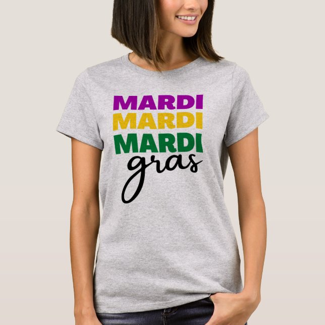Camiseta Mardi Gras (Anverso)