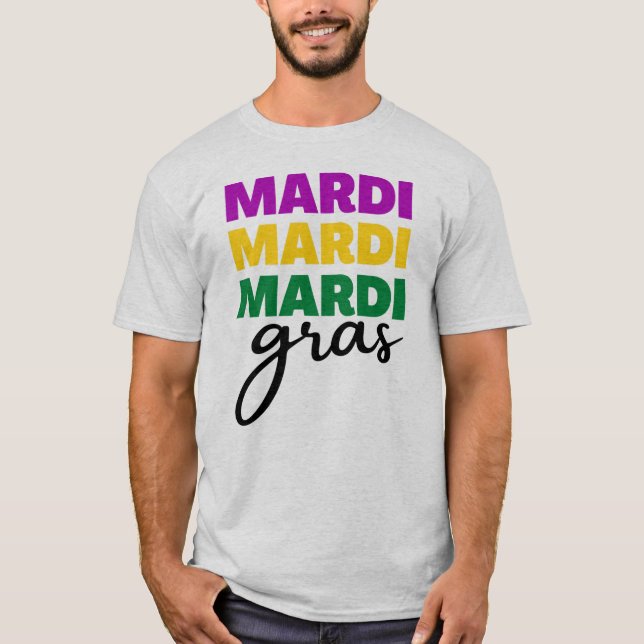 Camiseta Mardi Gras (Anverso)