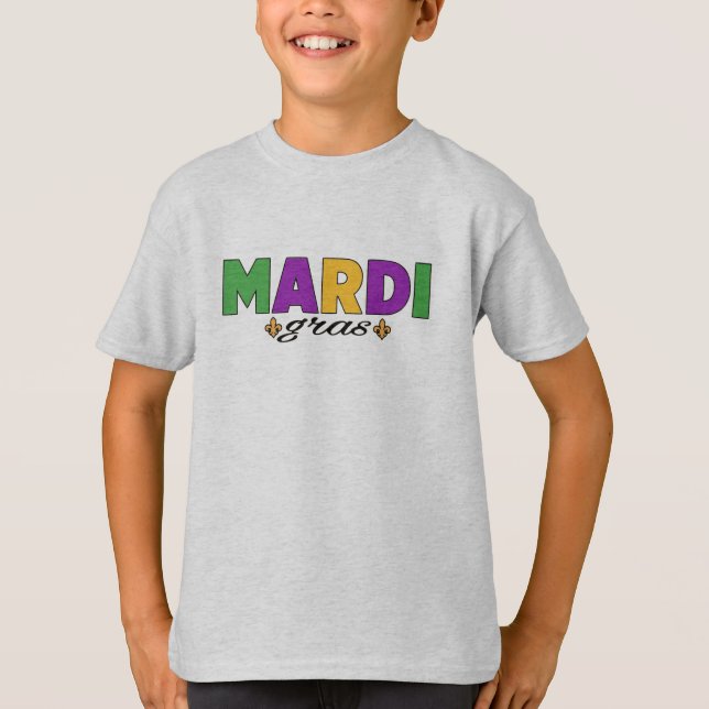 Camiseta ¡Mardi Gras! (Anverso)