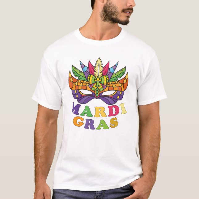 Camiseta Mardi gras (Anverso)