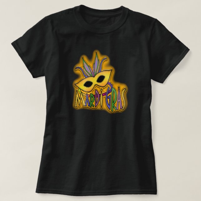 Camiseta Mardi Gras (Diseño del anverso)
