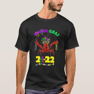 Camiseta Mardi Gras 2022 Crawfish , niños Chicas hombres mu