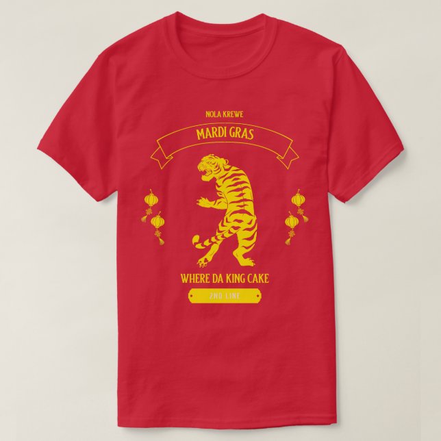Camiseta MARDI GRAS 2024 NUEVA ORLEANS TShirt (Diseño del anverso)