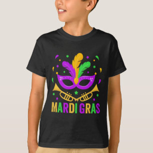 Camiseta Mardi Gras 2025 Hombres Mujeres Niños Camisas Mard