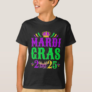 Camiseta Mardi Gras 2025 Jester Costume Mardi Gras Familia 