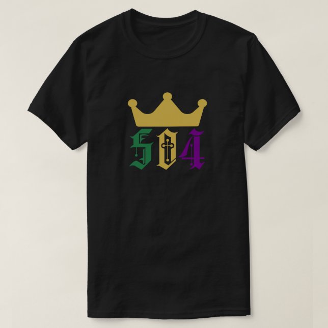 Camiseta Mardi Gras 504 (Diseño del anverso)