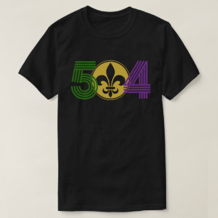 Camiseta Mardi Gras 504