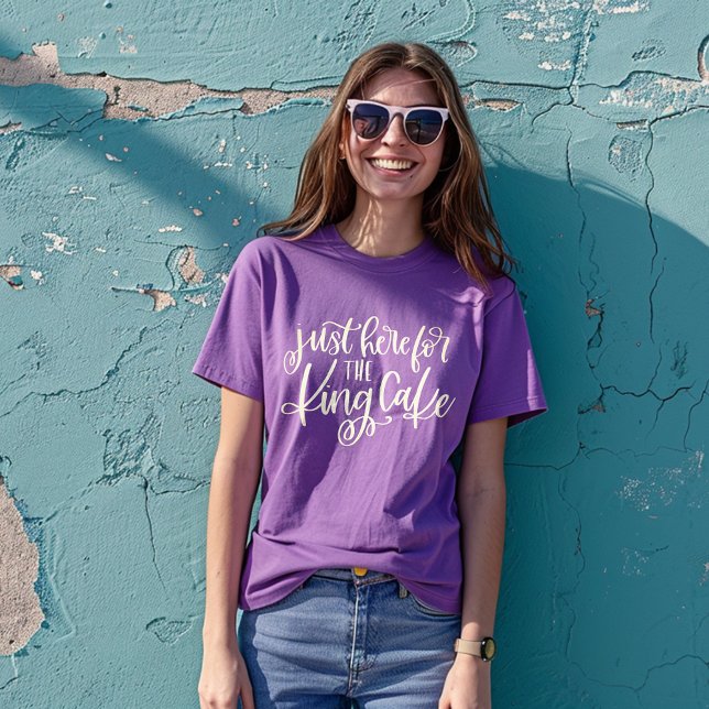 Camiseta Mardi Gras Acá Por El Pastel De Rey (Subido por el creador)