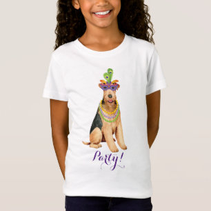 Camiseta Mardi Gras Airedale