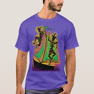 Camiseta Mardi Gras Barco de tontos