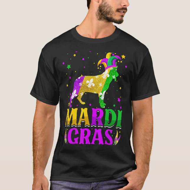Camiseta Mardi Gras Carnaval alemán de pastores Jest (Anverso)