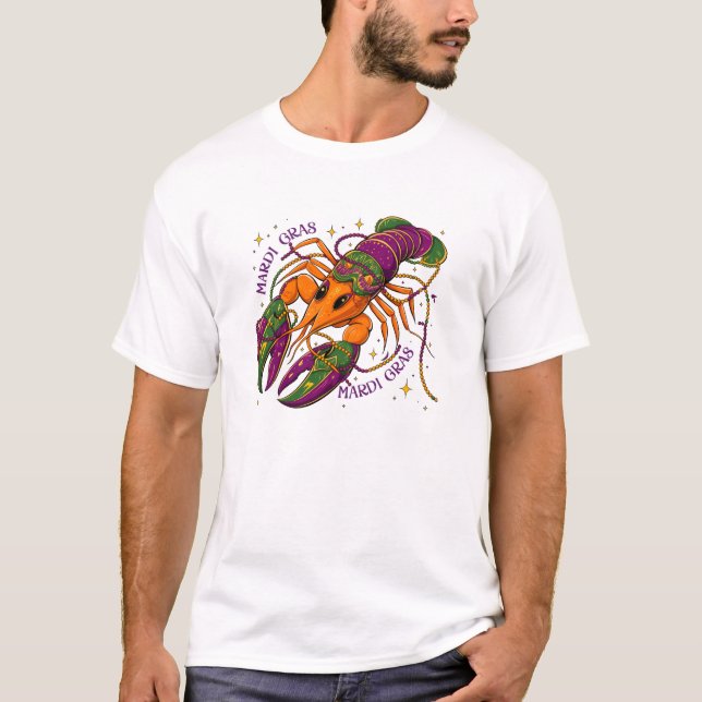 Camiseta Mardi Gras Carnival Celebration Vibes (Anverso)